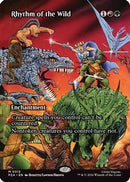 Rhythm of the Wild (Borderless) (PZA-012) - Teenage Mutant Ninja Turtles Eternal-Legal Foil