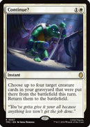 Continue? (TMC-007) - Commander: Teenage Mutant Ninja Turtles Foil