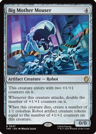 Big Mother Mouser (TMC-037) - Commander: Teenage Mutant Ninja Turtles Foil