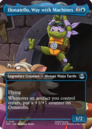 Donatello, Way with Machines (Borderless) (TMT-197) - Teenage Mutant Ninja Turtles Foil