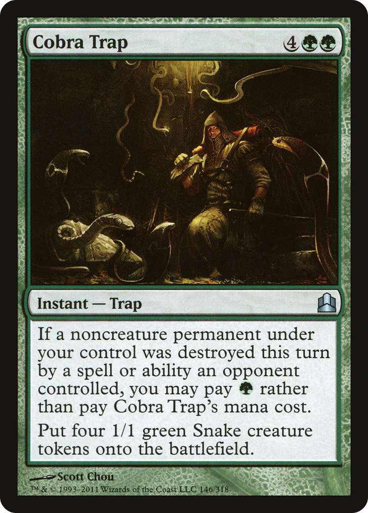 Cobra Trap (CMD-146) - Commander 2011