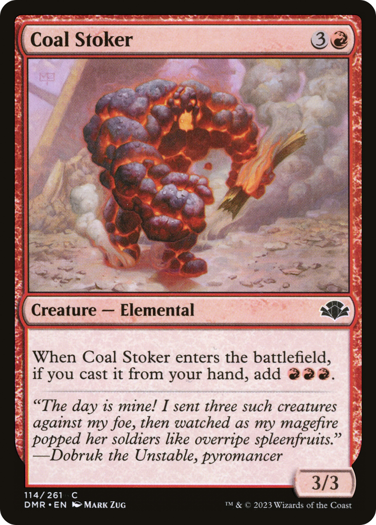 Coal Stoker (DMR-114) - Dominaria Remastered Foil