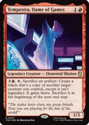 Tempestra, Dame of Games (Surge Foil) (TMC-027) - Commander: Teenage Mutant Ninja Turtles Foil