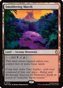 Smoldering Marsh (Surge Foil) (TMC-073) - Commander: Teenage Mutant Ninja Turtles Foil
