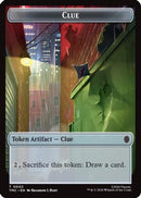 Clue // Rat Double-Sided Token (TMC-2 // 6) - Commander: Teenage Mutant Ninja Turtles