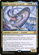 Koma, Cosmos Serpent (PPKHM-221P) - Kaldheim Promos Foil