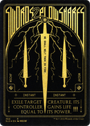 Swords to Plowshares (SLD-364) - Secret Lair Drop Etched Foil