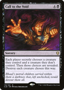 Call to the Void (CLB-118) - Commander Legends: Battle for Baldur's Gate Foil
