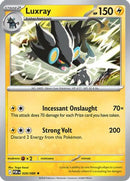 Luxray 028  - Holofoil ME03 Perfect Order - Rare