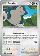 Snorlax 063  - Reverse Holofoil ME03 Perfect Order - Common
