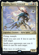Hinata, Dawn-Crowned (PRE-222S) - Kamigawa: Neon Dynasty Promos Foil