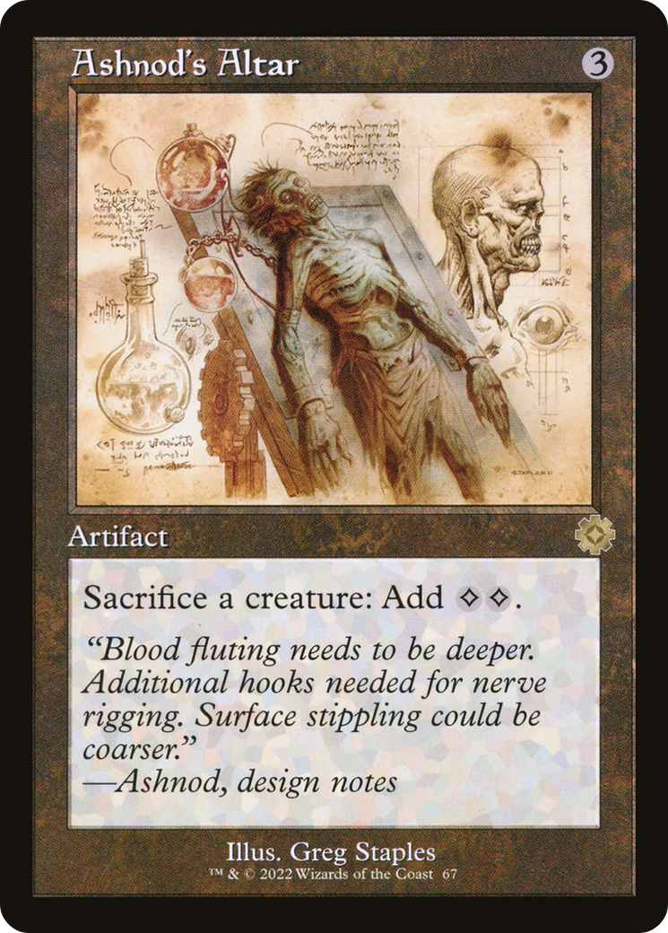 Ashnod's Altar (BRR-067) - The Brothers' War Retro Artifacts