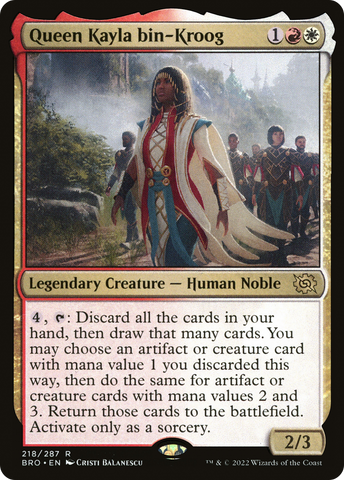 Queen Kayla bin-Kroog (BRO-218) - The Brothers' War