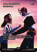 A Promise Fulfilled - Light Up the Stage (Showcase) (FCA-039) - FINAL FANTASY: Through the Ages / A Promise Fulfilled (Borderless) Foil