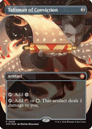 Talisman of Conviction (Borderless) (SOC-428) - Commander: Secrets of Strixhaven Foil