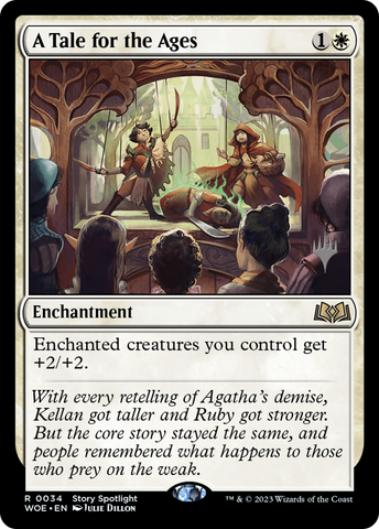 A Tale for the Ages (PPWOE-34P) - Wilds of Eldraine Promos Foil