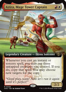 Aziza, Mage Tower Captain (Extended Art) (SOS-345) - Secrets of Strixhaven Foil