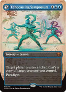 Echocasting Symposium (Borderless) (SOS-291) - Secrets of Strixhaven Foil