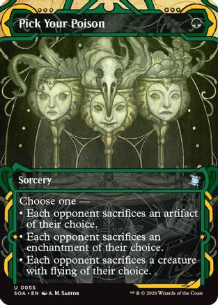 Pick Your Poison (SOA-055) - Secrets of Strixhaven: Mystical Archive
