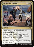 Fix What's Broken (PPSOS-188) - Promo Pack: Secrets of Strixhaven Foil