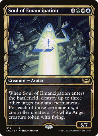 Soul of Emancipation (SNC-334) - Streets of New Capenna: (Showcase)