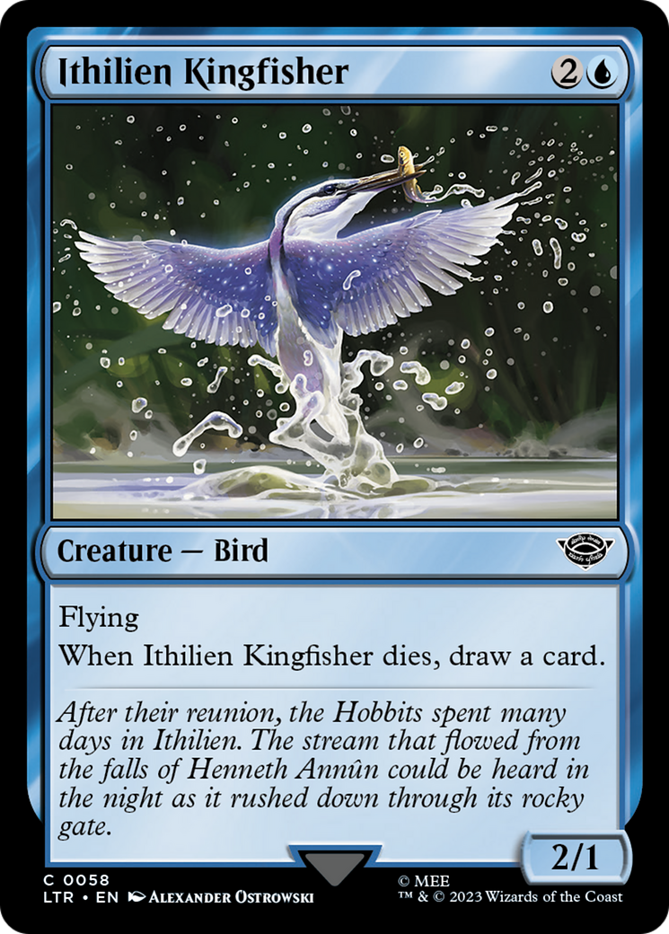 Ithilien Kingfisher (LTR-058) - The Lord of the Rings: Tales of Middle-earth