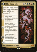 The Kami War // O-Kagachi Made Manifest (NEO-489) - Kamigawa: Neon Dynasty: (Extended Art, fandfc, enchantment)