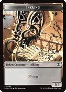 Inkling (0007) // Spirit (0011) Double-Sided Token (SOS-7 // 11) - Secrets of Strixhaven