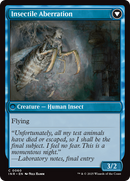 Delver of Secrets // Insectile Aberration (INR-060) - Innistrad Remastered Foil
