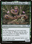 Go-Shintai of Boundless Vigor (NEO-187) - Kamigawa: Neon Dynasty: (enchantment)