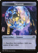 Treasure (NEO-017) - Kamigawa: Neon Dynasty Tokens Foil