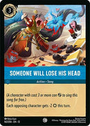 Someone Will Lose His Head (162/204) - Wilds Unknown Cold Foil