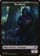 Rat Rogue (NEO-005) - Kamigawa: Neon Dynasty Tokens Foil