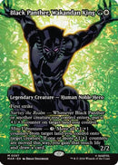 Black Panther, Wakandan King (Borderless) (MAR-087) - Marvel Universe Eternal-Legal
