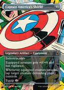 Captain America's Shield (Borderless) (0317) (MSH-317) - Marvel Super Heroes Foil