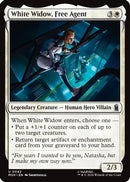 White Widow, Free Agent (MSH-042) - Marvel Super Heroes