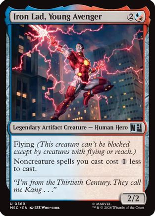Iron Lad, Young Avenger (MSH-569) - Marvel Super Heroes Foil