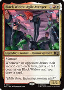 Black Widow, Agile Avenger (Surge Foil) (MSC-077) - Commander: Marvel Super Heroes Foil