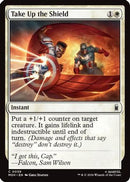 Take Up the Shield (MSH-039) - Marvel Super Heroes Foil