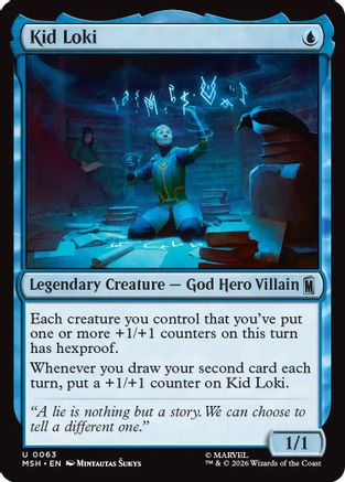 Kid Loki (MSH-063) - Marvel Super Heroes Foil