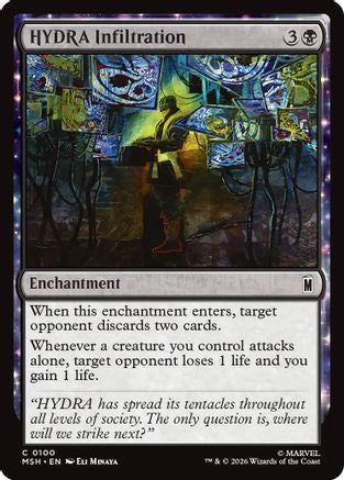 HYDRA Infiltration (MSH-100) - Marvel Super Heroes Foil