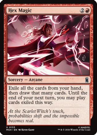 Hex Magic (MSH-133) - Marvel Super Heroes Foil