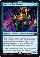 Loki, Lord of Misrule (MSC-628) - Commander: Marvel Super Heroes Foil