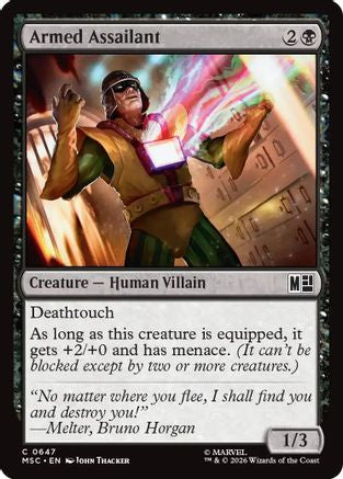Armed Assailant (MSC-647) - Commander: Marvel Super Heroes
