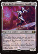 Silver Surfer, Galactus's Herald (Surge Foil) (MSC-010) - Commander: Marvel Super Heroes Foil