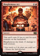 Blasphemous Act (Surge Foil) (MSC-163) - Commander: Marvel Super Heroes Foil