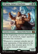 M'Baku, Jabari Chieftain (MSC-067) - Commander: Marvel Super Heroes