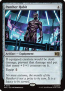 Panther Habit (Surge Foil) (MSC-112) - Commander: Marvel Super Heroes Foil