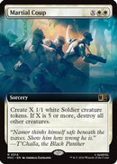 Martial Coup (Extended Art) (MSC-314) - Commander: Marvel Super Heroes Foil