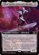 Silver Surfer, Galactus's Herald (Extended Art) (MSC-293) - Commander: Marvel Super Heroes Foil